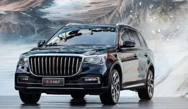 红旗HS7新款2022款价格SUV 红旗HS7售27万一辆(二手价19万)