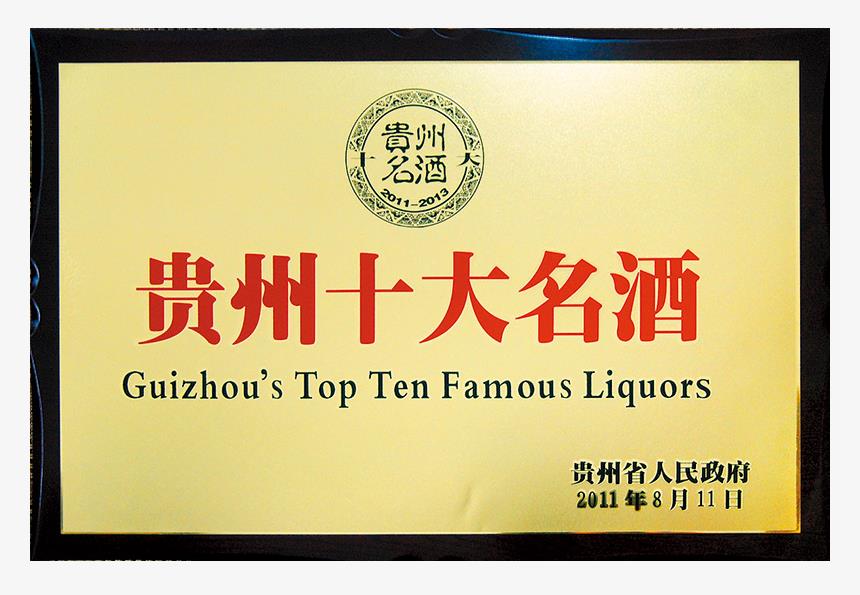 2022贵州十大白酒品牌排行榜