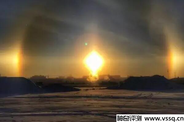 天空中同时出现三个太阳是什么？其实是太阳的一种现象