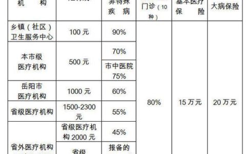 医保大病报销政策解读：起付线、报销比例、封顶线一览